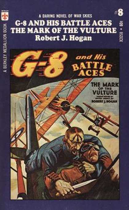 Berkley Books - G-8 and His Battle Aces #8: Mark of the Vulture - Robert J. Hogan