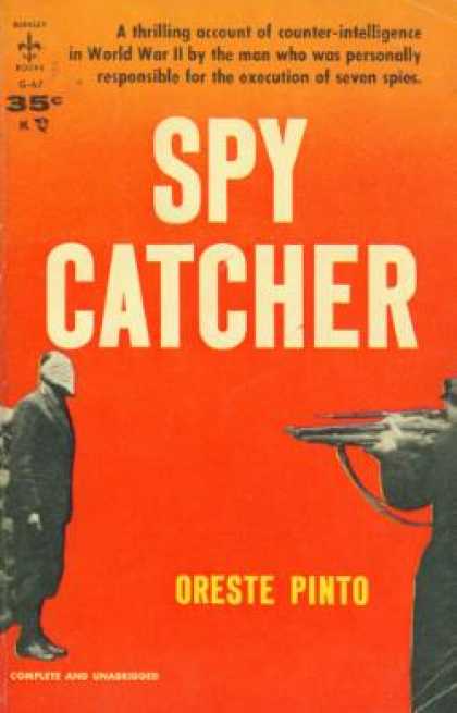 Berkley Books - Spy Catcher - Oreste Pinto
