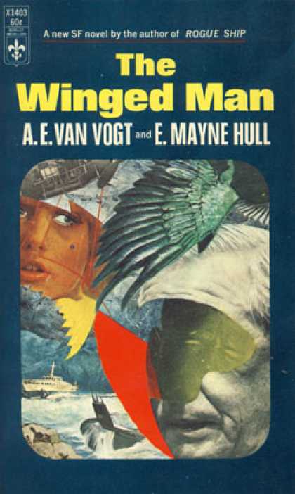 Berkley Books - The Winged Man - A. E. Van Vogt and E. Mayne Hull