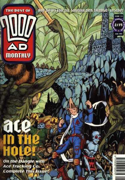 Best of 2000 AD 119 - Hot News For All Squaxx Dek Thargo - Ace In The Hole - Castle - Mosters - Ace Trucking
