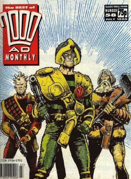 Best of 2000 AD 58 - Classic Thrill - Monthly - Number 58 - July 1000 - 75p