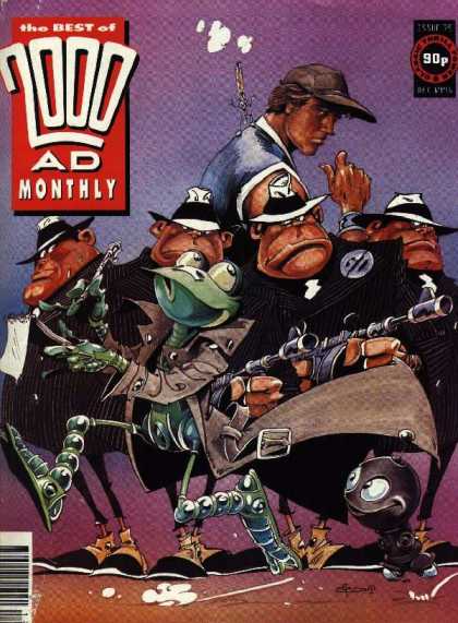 Best of 2000 AD 75 - Monthly - Frog - Robot - Hat - Mobster