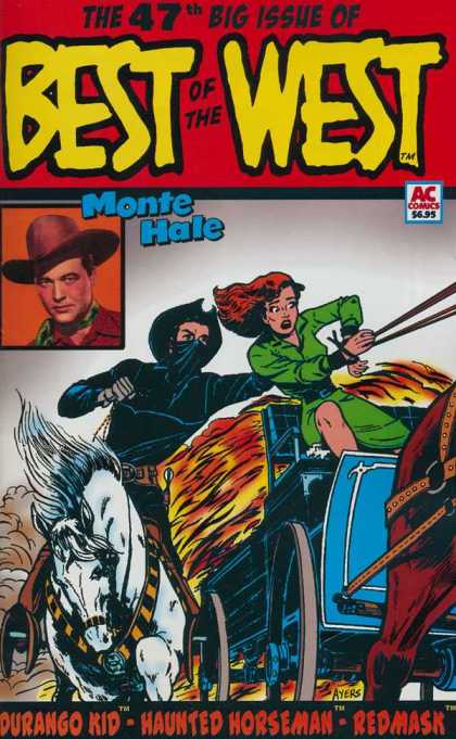 Best of the West 47 - Best Of The West - 47th Big Issue - Monte Hale - Ac Comics - Red Mask