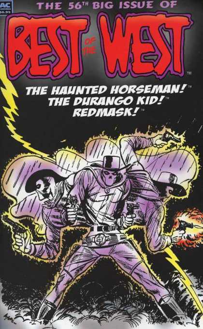 Best of the West 56 - 56th Issue - Number 56 - The Haunted Horseman - The Durango Kid - Redmask
