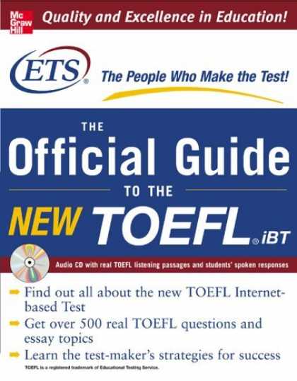 Bestsellers (2006) - TOEFL iBT: The Official ETS Study Guide (McGraw-Hill's TOEFL iBT) by Educational