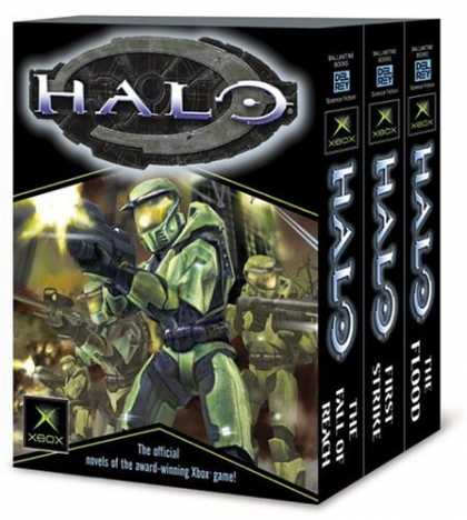 Bestsellers (2006) - Halo, Books 1-3 (The Flood; First Strike; The Fall of Reach) by Eric Nylund