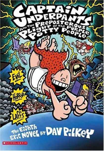Bestsellers (2006) - Captain Underpants And The Preposterous Plight Of The Purple Potty People by Dav