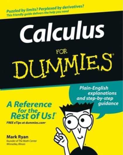 Bestsellers (2006) - Calculus for Dummies by Mark Ryan