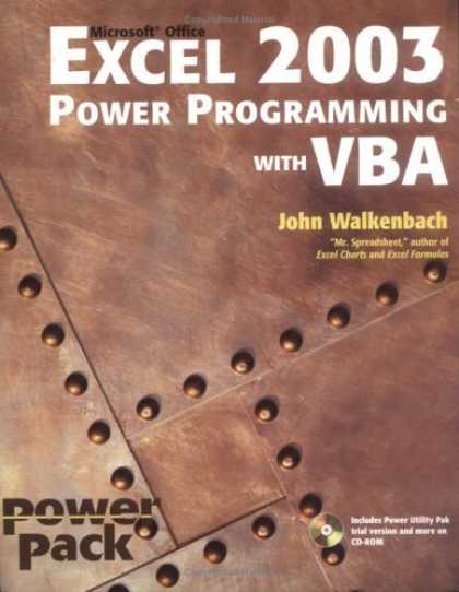 Bestsellers (2006) - Excel 2003 Power Programming with VBA (Excel Power Programming With Vba) by John