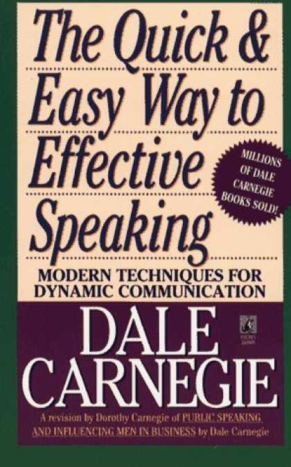 Bestsellers (2006) - The Quick and Easy Way to Effective Speaking by Dale Carnegie
