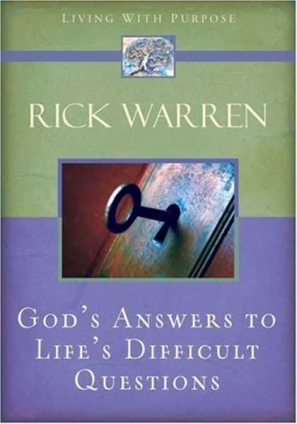 Bestsellers (2006) - God's Answers to Life's Difficult Questions (Living with Purpose) by Rick Warren