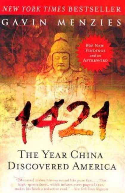 Bestsellers (2006) - 1421: The Year China Discovered America by Gavin Menzies