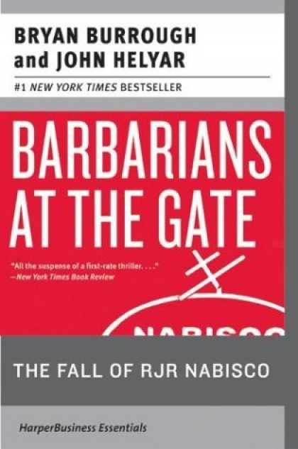 Bestsellers (2006) - Barbarians at the Gate: The Fall of RJR Nabisco by Bryan Burrough