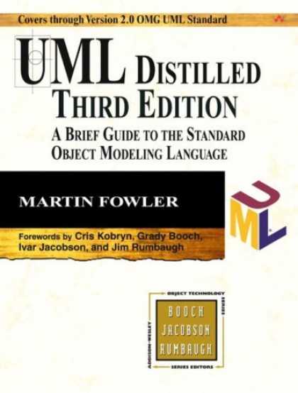 Bestsellers (2006) - UML Distilled: A Brief Guide to the Standard Object Modeling Language, Third Edi