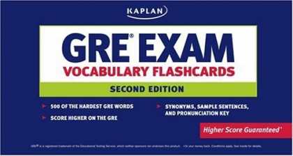Bestsellers (2006) - GRE Exam Vocabulary Flashcards   by Kaplan
