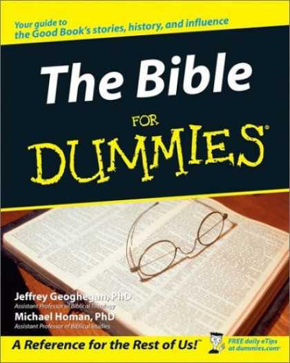 Bestsellers (2006) - The Bible for Dummies by Jeffrey C. Geoghegan