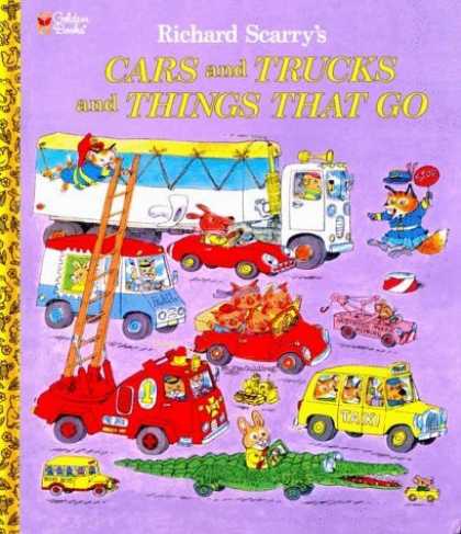Bestsellers (2006) - Cars and Trucks and Things That Go (Giant Little Golden Book) by Richard Scarry