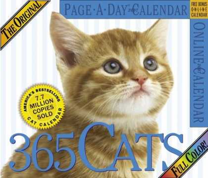 Bestsellers (2006) - The Original 365 Cats Page-A-Day Calendar 2007 (Large Page-A-Day) by Workman Pub