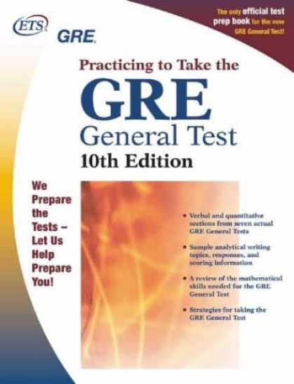Bestsellers (2006) - GRE: Practicing to Take the General Test by Educational Testing Service