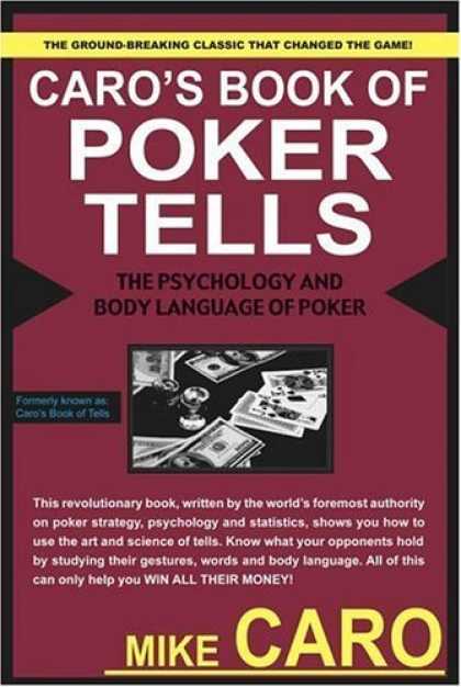 Bestsellers (2006) - Caro's Book of Poker Tells by Mike Caro