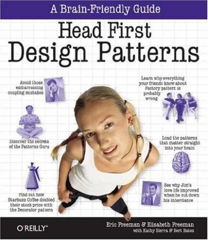 Bestsellers (2007) - Head First Design Patterns (Head First) by Elisabeth Freeman