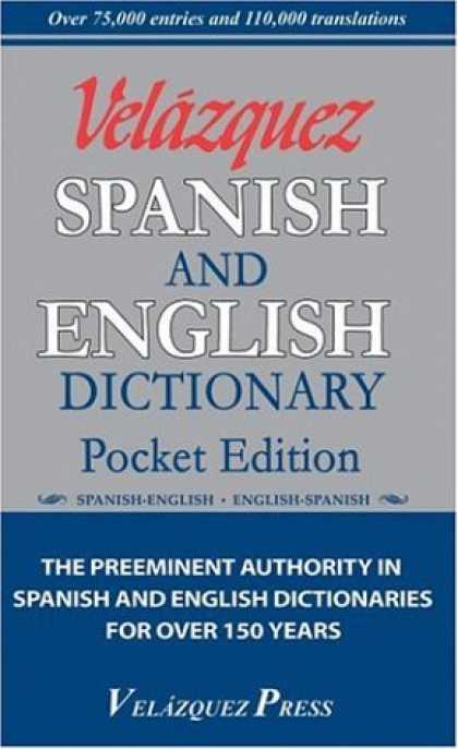 Bestsellers (2007) - Velazquez Spanish And English Dictionary Pocket Edition