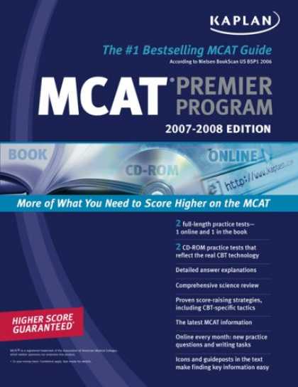 Bestsellers (2007) - Kaplan MCAT 2007-2008 Premier Program (w/ CD-ROM) (Kaplan MCAT Premier Program (