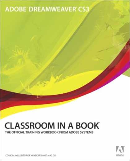 Bestsellers (2007) - Adobe Dreamweaver CS3 Classroom in a Book by Adobe Creative Team