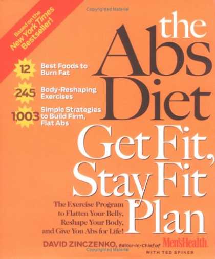 Bestsellers (2007) - The Abs Diet Get Fit Stay Fit Plan: The Exercise Program to Flatten Your Belly,