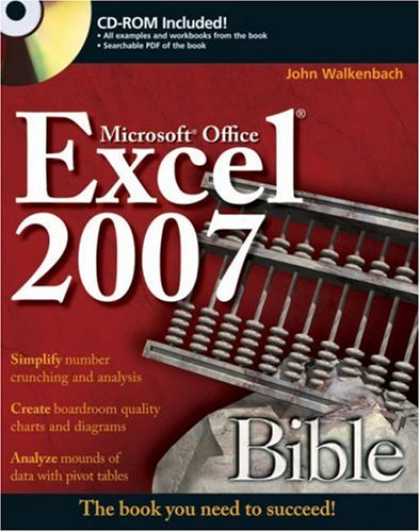 Bestsellers (2007) - Excel 2007 Bible by John Walkenbach