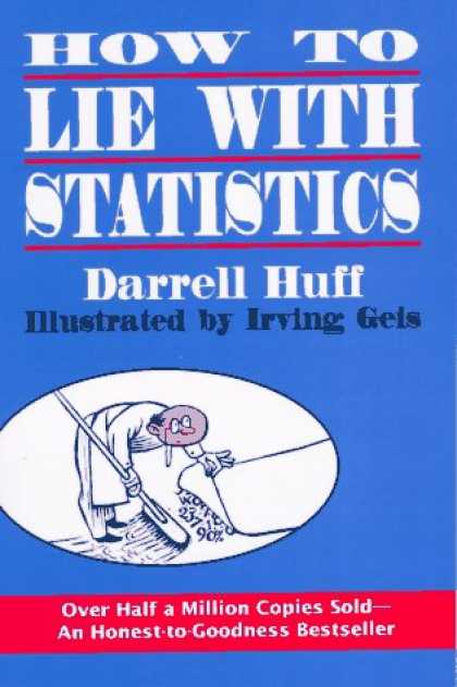 Bestsellers (2007) - How to Lie With Statistics by Darrell Huff