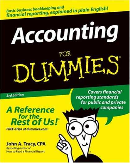Bestsellers (2007) - Accounting For Dummies by John A., CPA Tracy