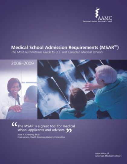 Bestsellers (2007) - Medical School Admission Requirements (MSAR) 2008-2009: The Most Authoritative G
