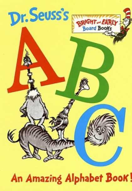 Bestsellers (2007) - Dr. Seuss's ABC: An Amazing Alphabet Book! by Dr. Seuss