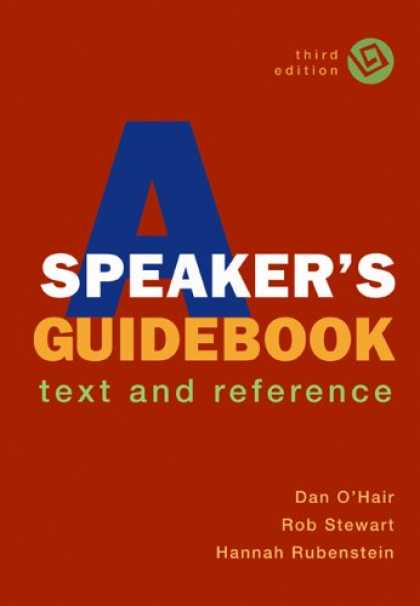 Bestsellers (2007) - A Speaker's Guidebook: Text and Reference by Dan O'Hair