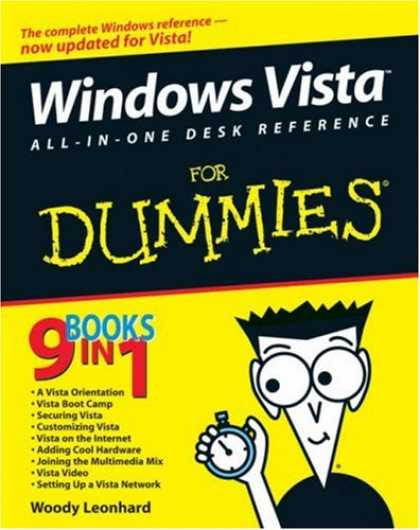 Bestsellers (2007) - Windows Vista All-in-One Desk Reference For Dummies (For Dummies (Computer/Tech)