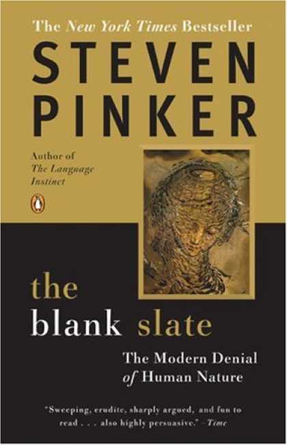 Bestsellers (2007) - The Blank Slate: The Modern Denial of Human Nature by Steven Pinker