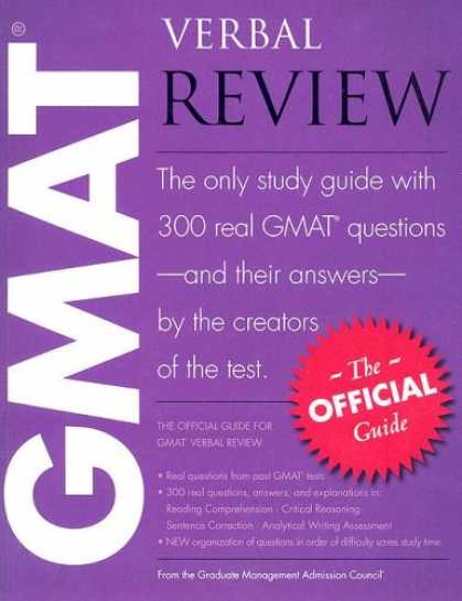 Bestsellers (2007) - The Official Guide for GMAT Verbal Review