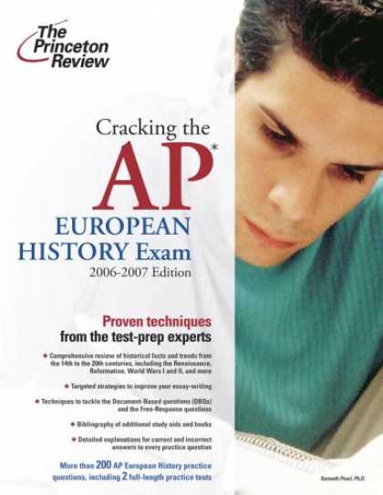 Bestsellers (2007) - Cracking the AP European History Exam, 2006-2007 Edition (College Test Prep) by