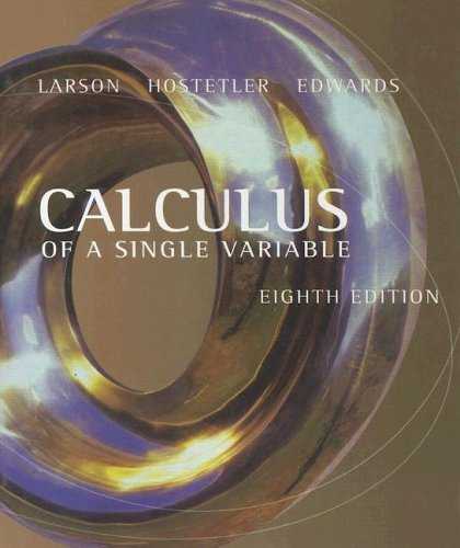 Bestsellers (2007) - Calculus Of A Single Variable by Ron Larson