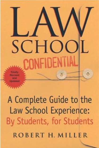Bestsellers (2007) - Law School Confidential (Revised Edition): A Complete Guide to the Law School Ex