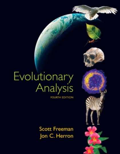 Bestsellers (2007) - Evolutionary Analysis (4th Edition) by Scott Freeman