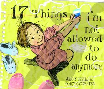 Bestsellers (2007) - 17 Things I'm Not Allowed to Do Anymore by Jenny Offill