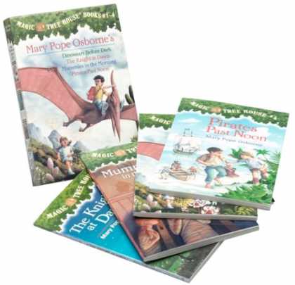 Bestsellers (2007) - Magic Tree House Boxed Set 1, Books 1-4: Dinosaurs Before Dark, The Knight at D