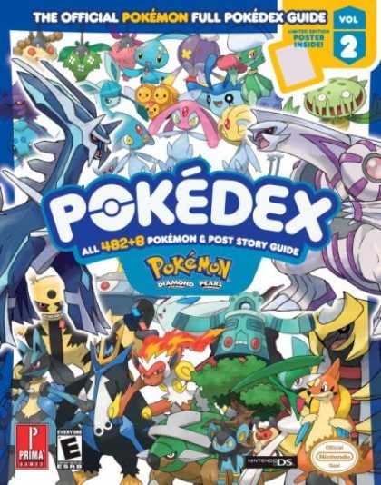 Bestsellers (2007) - Pokemon Diamond & Pearl Pokedex: Prima Official Game Guide Vol. 2 (Prima Officia