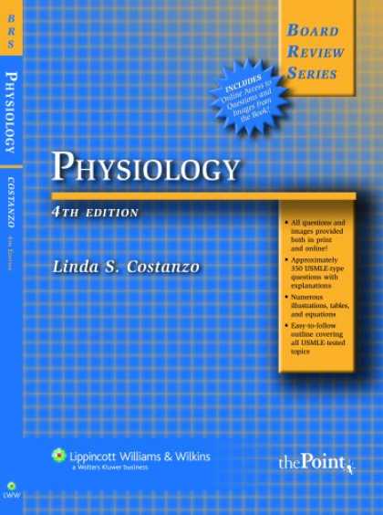 Bestsellers (2007) - BRS Physiology (Board Review Series) by Linda S Costanzo