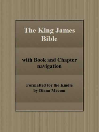 Bestsellers (2008) - The King James Bible (with book and chapter navigation) by Various