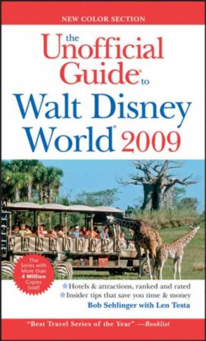 Bestsellers (2008) - The Unofficial Guide Walt Disney World 2009 (Unofficial Guides) by Bob Sehlinger