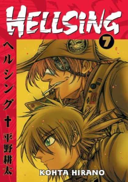 Bestselling Comics (2006) - Hellsing Volume 7 (Hellsing (Graphic Novels)) by Kohta Hirano - Man - Cigaritte - Hair Stand - Collar - Cap