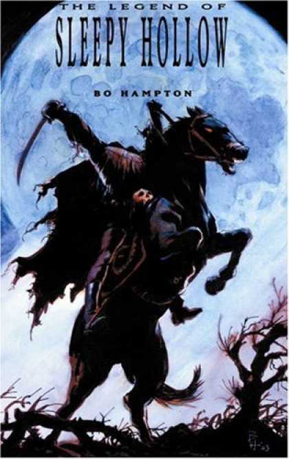 Bestselling Comics (2006) - The Legend Of Sleepy Hollow by Washington Irving - The Legend Of Sleepy Hollow - Bo Hampton - Horse - Sword - Headless Horseman